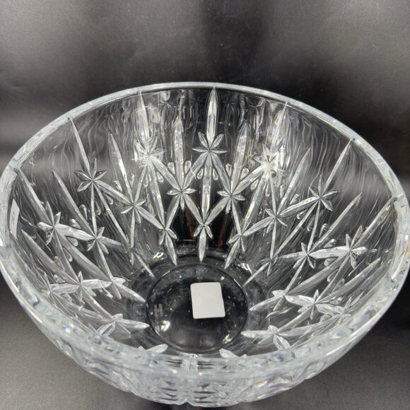 Marquis by Waterford Clear Crystal Sparkle Design Dish Bowl 9inch Germany New - Picture 11 of 16